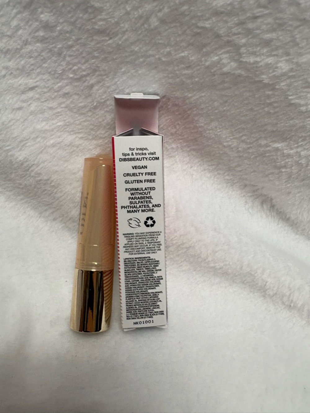 DIBS Beauty Jam Jam Lip Plumping Lipstick Melt In The Shade Fig Fantasy .08ozNIB - Picture 2 of 3